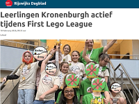 Foto bij artikel FIRST LEGO League